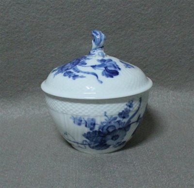 Blå Blomst sukkerskål