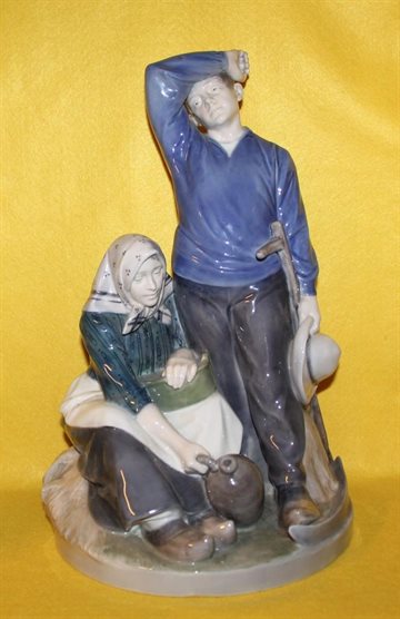 Høstfolk   Stor figur   43 cm 