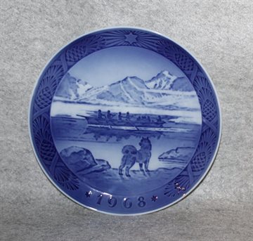 Royal Copenhagen Juleplatte 1968
