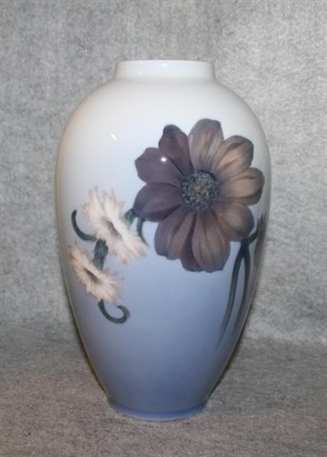 Stor Vase med Blomster