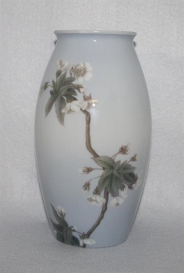 Vase med blomster motiv