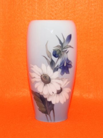 Vase med blomstermotiv 