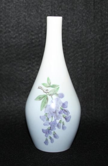 Vase med blomstermotiv 