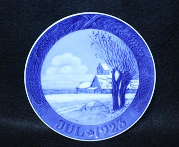 Royal Copenhagen Juleplatte 1923
