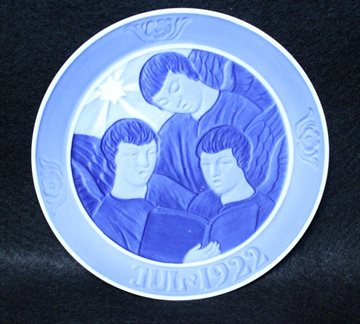 Royal Copenhagen Juleplatte 1922