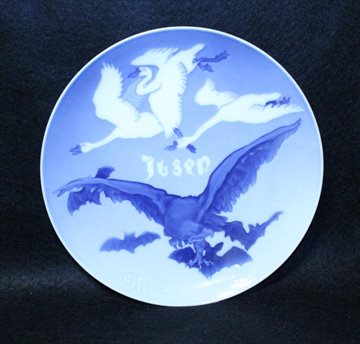 B&G mindeplatte Henrik Ibsen 1907