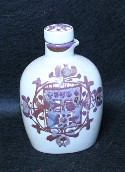 Flaske med kork prop