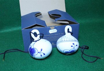 Julekugle, 9,5 cm, 2 stk.