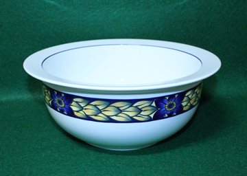 Blå Fasan stor skål