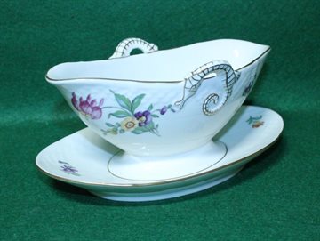  Saksisk Blomst  sovseskål 