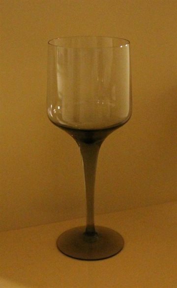 Røgfarvede rødvins glas