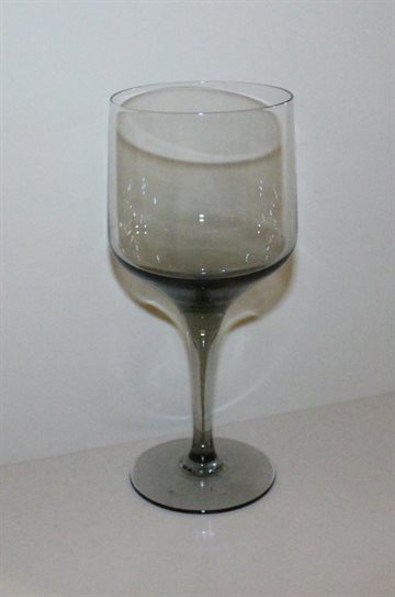 Røgfarvede hvidvins glas