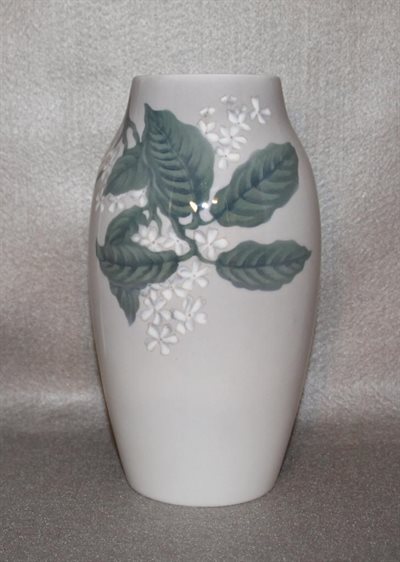 Vase med blomstermotiv