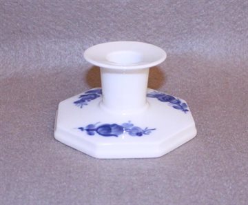 Blå Blomst kantet lysestage