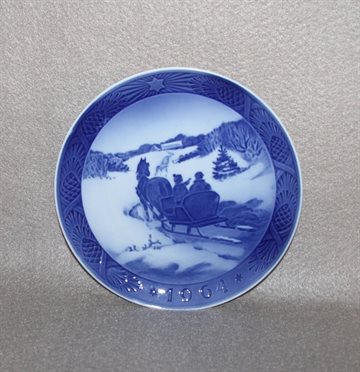 Royal Copenhagen Juleplatte 1964