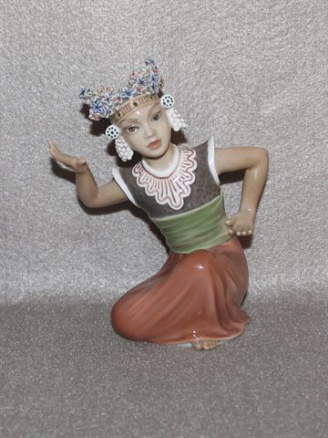 Orientalsk danserinde figur