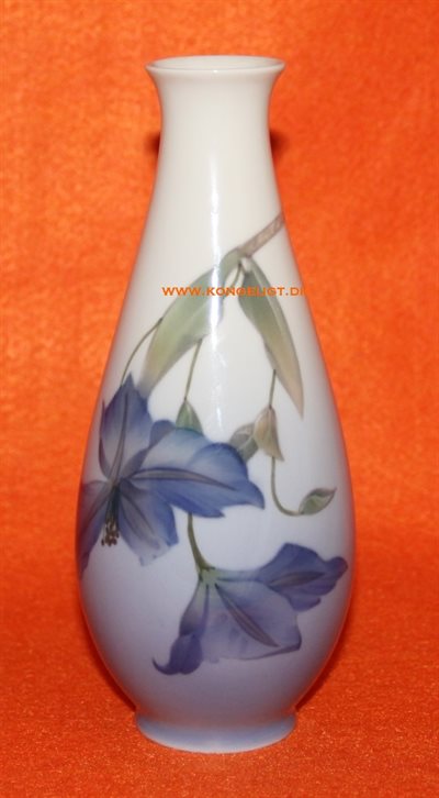 Vase med blomstermotiv