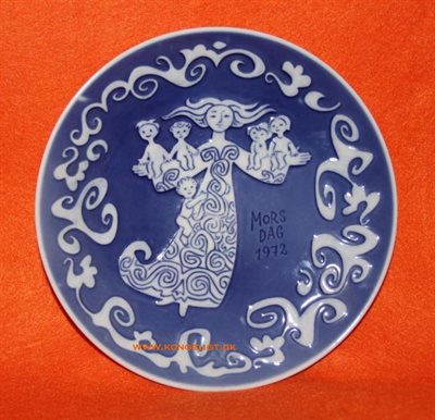 Royal Copenhagen Mors dags platte 1972