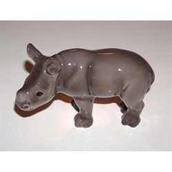 Morsdags figur 2006 sort næsehorns unge.