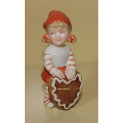 Nisse pige med honninghjerte