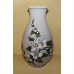 Vase med Blomstermotiv