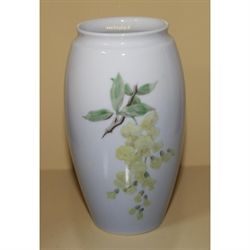 Vase med Blomstermotiv