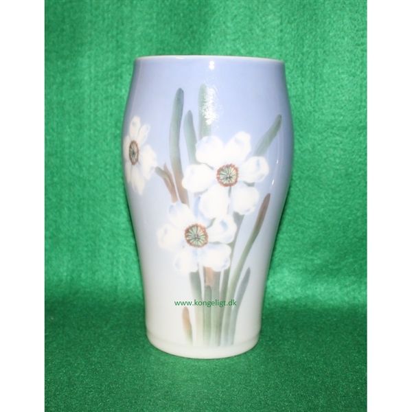 Vase med blomstermotiv