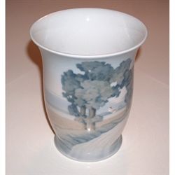 Vase med Landskab 20 cm